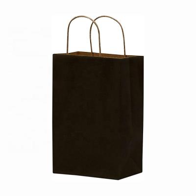 China Recycled Materials Custom Take Out Food Packaging Bag Paper Bag Design Your Own Logo for sale