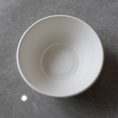 China Customized Disposable Take Out Eco Friendly Compostable Bagasse Sugarcane Microwave Wrapper Disposable Serving Salad Bowl With Lid for sale