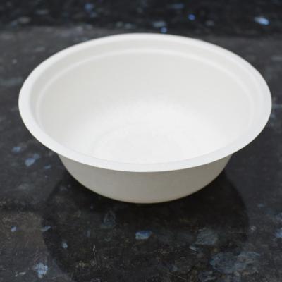 China High Quality Disposable Compost Paper Sugarcane Fiber Bagasse Bowl Food Container Packaging Disposable Bowl For Dinner Restaurant for sale