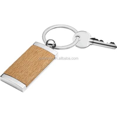 China Europe Personalized Custom Key Chain Wooden Key Ring Wooden Keyring for sale