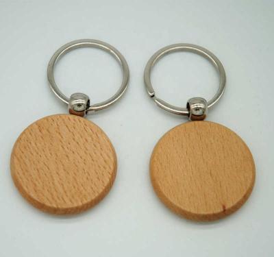 China Premium Quality Logo Wood Keychain Eco - Friendly Customized From Europe for sale