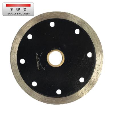 China Diamond Continuous Rim Diamond Saw Blade For Stone Cutting Segmented Diamond Disc For Pebble Granite Marble Cutting Hot Pressed for sale