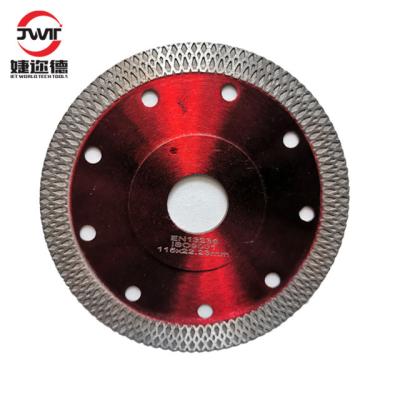 China Diamond Grits +65Mn Carbon Steel Diamond Saw Blade Cut Wheels Porcelain Marble Tile Cutting 115mm for sale