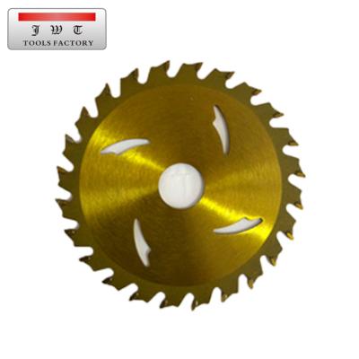 China Cutting Jet World Tech Tools 4inch 24T Wood CTT Saw Multiblade Blade Ripping Saw CTT Saw Cut Blade Aluminum Panel for sale