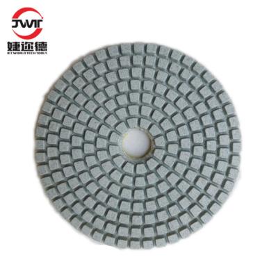 China Car Body Jet World Tech Tools Abrasive Polishing Pads For Marble 100mm Granite 4inch for sale