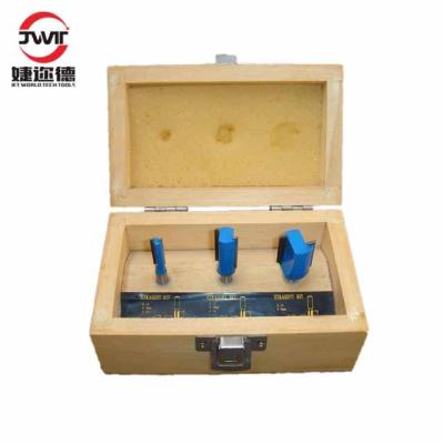 China Router Bit Set For Woodworking 3 PCS YG6X Raw Material Router Bits for sale