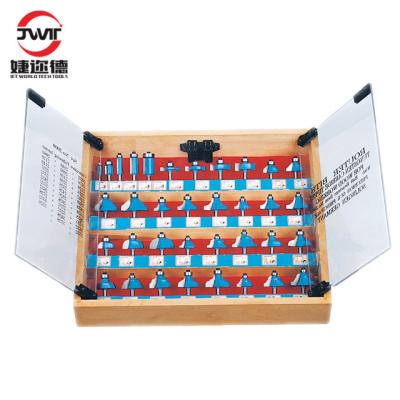 China Router Bit Set For Woodworking Shank Diameter 6mm 12Pcs Router Bit Set for sale