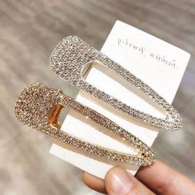 China Fashion New Premium Jumbo Hair Clips Hair Clips Luxury Gold Hair Clip for sale