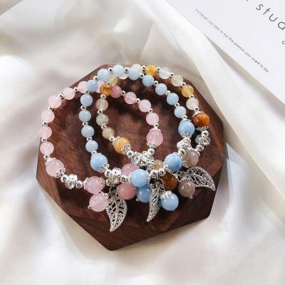 China New Fashion Yoga 7 Chakra Healing Natural Stone Beads Bracelet For Ladies Accessories for sale