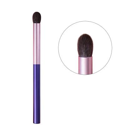 China Vegan Blending Brush Eyeshadow Smudge Brush Makeup Brush Oval Single Custom Eyeshadow Brush Custom Made for sale