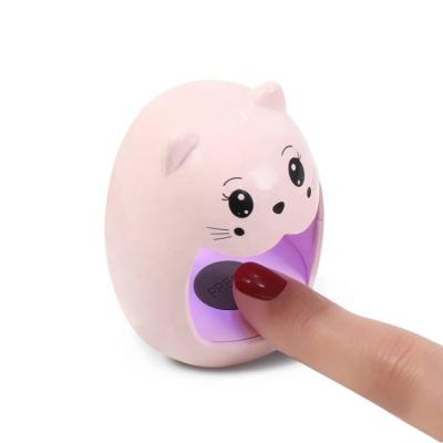 China Quick-Drying USB Mini Plastic LED UV Nail Lamp Portable Nail Curing Lamp 6W UV Nail Dryers Nail Phototherapy Lamp for sale