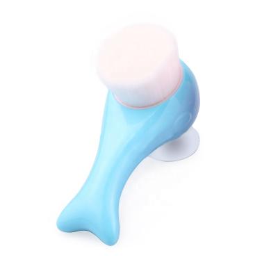 China Angular Blush 5 Billion Wholesale Price Soft Synthetic Facial Cleansing Brush Massage Face Wash Brush for sale