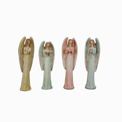 China Europe Color Retro Movie Decoration Figurine Artificial XIAOTUAN XT-34-1 Resin Angel Price Home Decoration Cheap Factory for sale