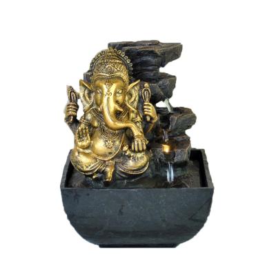 China India Small Water Pumps Outdoor Fountains Buddha Water Fountain Table Top Water Fountain for sale