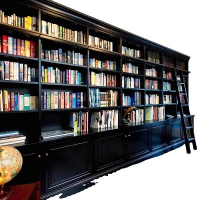 China Modern Custom Wooden Bookcase Solid Wood/Plywood Solid Wood Bookcase for sale