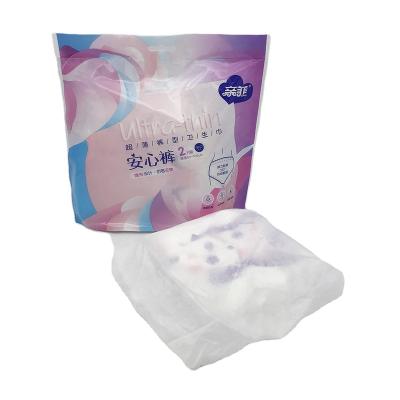 China Factory Price Super Absorbent Cheapest Women's Fast Absorbency Relief Quick Absorbency Sanitary Napkin Pant M Size Menstrual Pad for sale