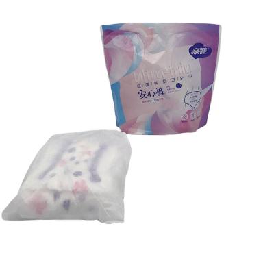 China China Best Super Absorbent Low Price Cotton Disposable Sanitary Napkin For Menstrual Period Design M One Size for sale