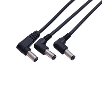 China Electronic DC plug 3.5x1.35mm Customized size connector extension cord to tinned open end cable wire for sale