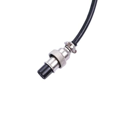 China Electronic Customized M12 M15 4-Pin Aviation Video Extension Cable For CCTV Rearview Camera Truck Bus for sale