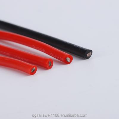 China Heating Customizes1M 8/10/12/14/16/18/20/22/24/26 AWG 4 Gauge Silicone Wire SR Cable Wire for sale