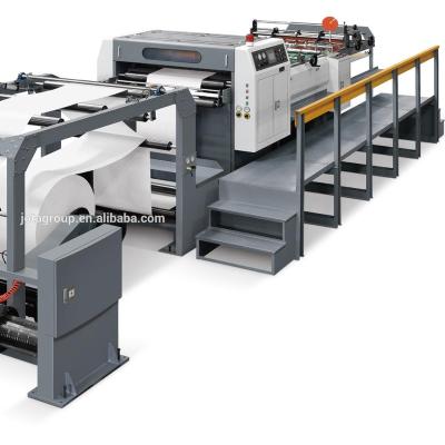 China Hotels A4 Rotary Paper Slitter Copy Paper Roll Sheets Rolling Machine Paper Sheeter for sale