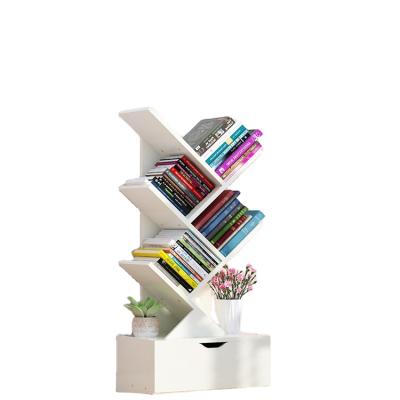 China (Other) student simple and creative tree-shaped economical small landing adjustable bookcase for sale