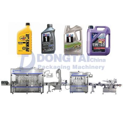 China Automatic Lube Oil Filling Machine motor oil Filling Machine for sale