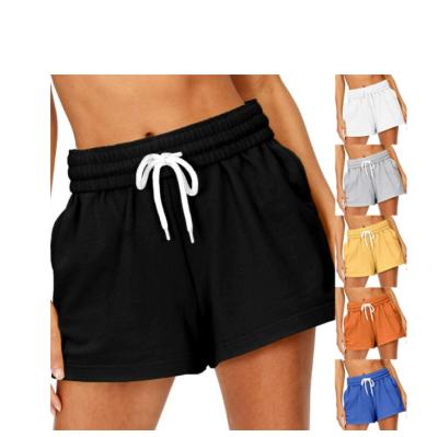 China Anti-wrinkle 2021 new arrival summer woman shorts womens womens drawstring shorts pockrts designer abbreviations for sale