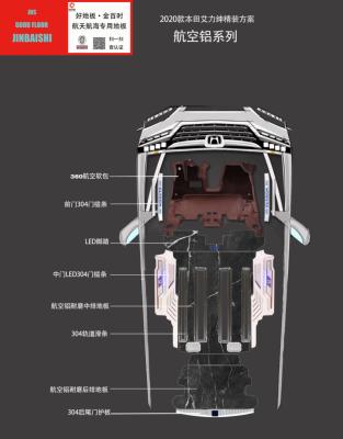 China Customizable floor for utility vehicle refinishing for sale