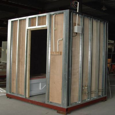 China Lightweight cabin prefab bathroom with steam shower for sale