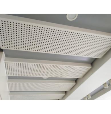 China Interior Wall Fireproof Aluminum Composite Cladding Perforated Panels For Building Wall Floor Ceiling for sale