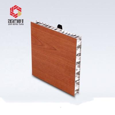 China Fireproof Aluminum Honeycomb Partition Panel Fireproof Decorative Material Aluminum Honeycomb Sandwich Panel Custom for sale