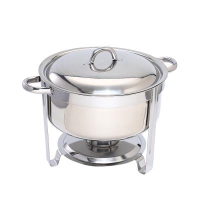 China Stand Food in Hotel Widely Used Wholesale High Quality Round Buffet Stove Restaurant Hotel 7L Home Hotel Supplies for sale