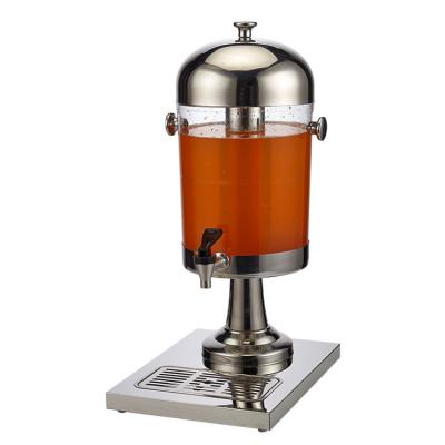 China Judge Juice in Hotel Wholesale High Quality Juice Dispenser Single Head All Steel Stainless Steel Hotels with 304 Faucet for sale