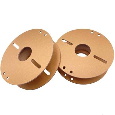 China Recyclable Recyclable Brown Kraft Paperboard Reel Eco Friendly I-Shaped I-Shaped I-Axle For Packaging Products for sale