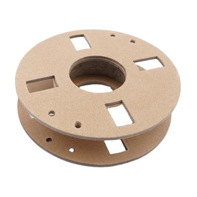 China Recyclable Recoverable Valiant Brown Reel Paperboard Reel Eco Friendly I-shaped Kraft Reel For Packaging Products for sale