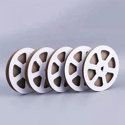 China Best Selling Durable Recyclable White Cardboard Spools Thread Spool Empty Cardboard Spools For Electrical Wire Products for sale