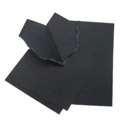 China China Factory Supply Waterproof 650-1900gsm Recycled Pulp Black Thick Cardboard For Gift Box for sale