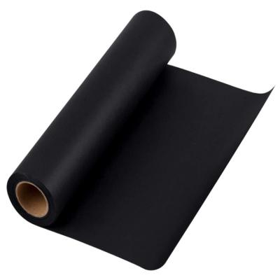 China Waterproof Recyclable Paper Perfect Black Kraft Paper Roll For Crafts, Art, Small Wrapping, Wrapping, Mailing for sale