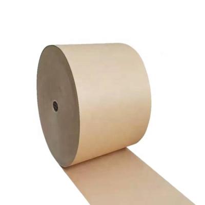 China China Waterproof Factory Outlet and Customizable Hot-selling Brown Kraft Paper Jumbo Roll (160-180g) for Gift Wrapping for sale