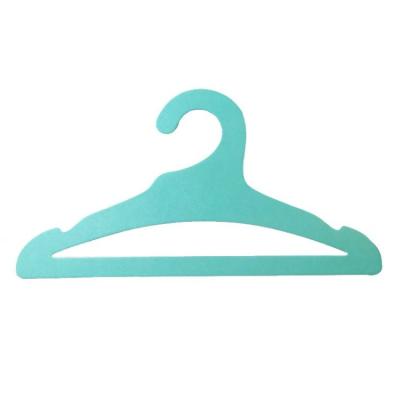 China Different Shapes Can Be Customized Paper Color Cardboard Hanger Eco-friendly Degradable Scarf Hanger For Display Storage for sale