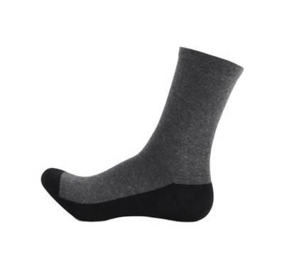 China Manufacturer Stitching Color Breathable Cotton Mens Tube Socks for sale