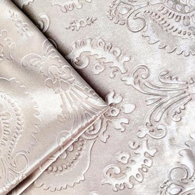 China New design waterproof embossed velvet fabric for sofa with low price for sale