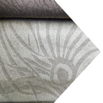 China Super Soft Running Silk 100% Polyester Burnout Sofa Velvet Fabric Flame Retardant for sale