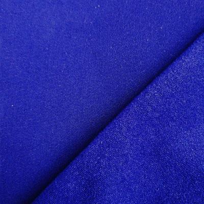 China Plain Polyester Spandex Elastic Brushed Fabrics Used For Sportswear for sale