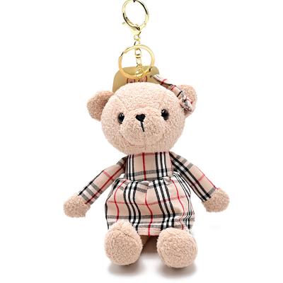 China New Perfume Q Teddy Bear Washable Toy Doll Key Chain Pendant Backpack Doll High Quality Supply for sale