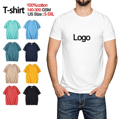 China Anti-Wrinkle Plus Oversized T-shirt Off Shoulder 100% Drop Size Men's OEM Blank Heavyweight Custom Thick Cotton T-shirt for sale