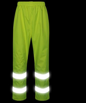 China Fire Make Hi Vis Pants Reflective Stripe Safety Work Pants Stripe Vis Pants Hi Resistant Reflective Pants for sale