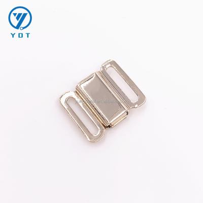 China Wholesale Rectangular Magnetic Underwear Buckle 9/12/15/16//18/20 MM/Customized Sizes For Horsewear Metal Front Closure Snap For Garment for sale