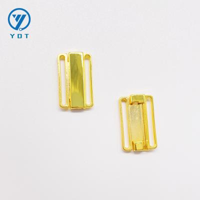 China Wholesale 25MM Underwear Metal Zinc Alloy Front Closure Snap Buckle for sale